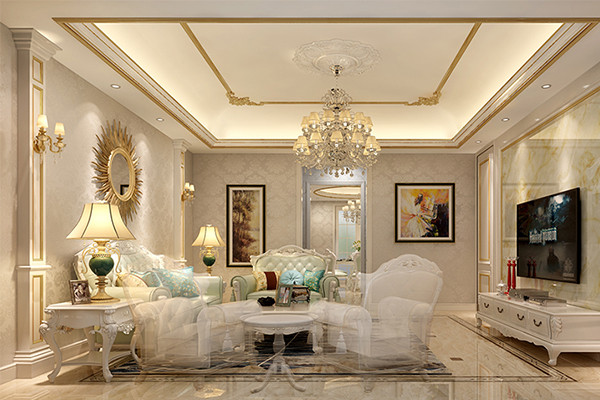 沈陽(yáng)-中海尚城176平「歐式風(fēng)格」裝修案例圖