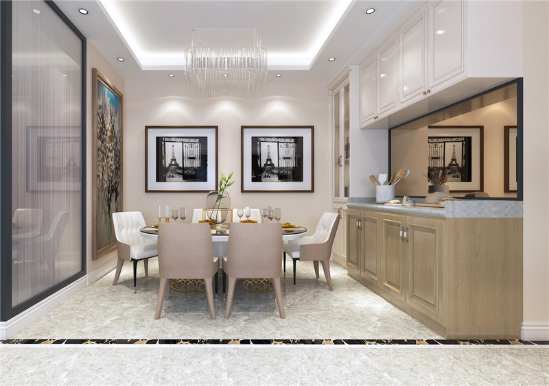 外灘三號115平「歐式風格」裝修案例(四)