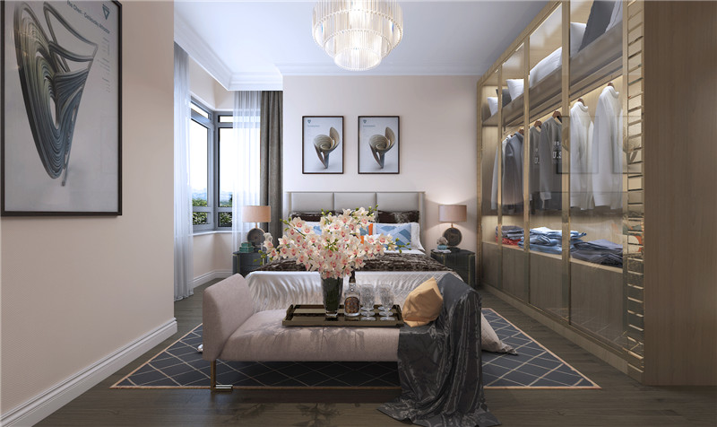 外灘三號115平「歐式風格」裝修案例(七)