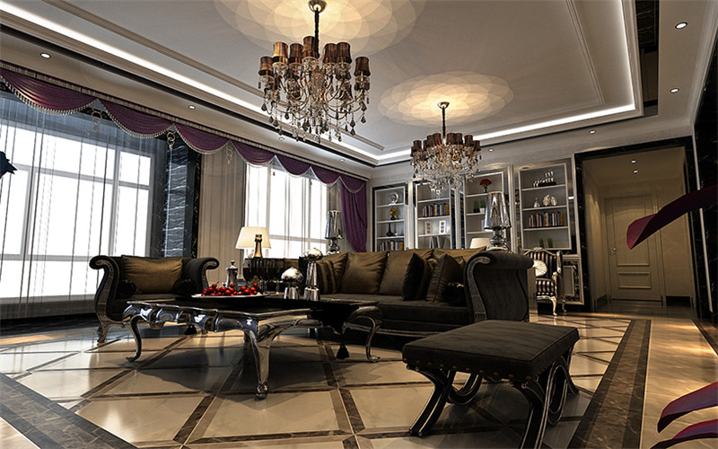 隆悅府190平「新中式」裝修風(fēng)格案例(七)