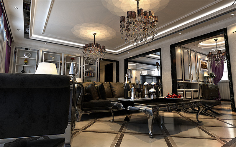 隆悅府190平「新中式」裝修風(fēng)格案例(六)