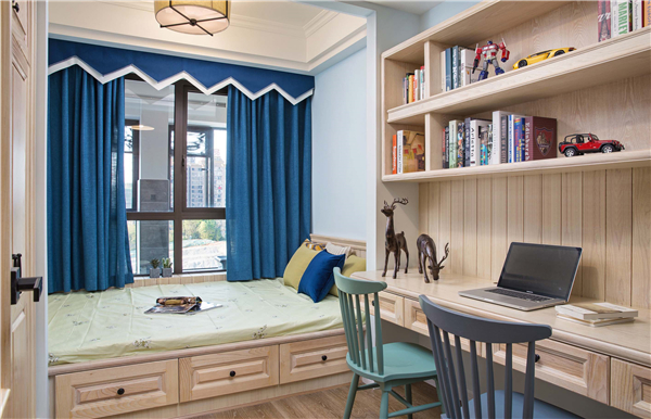 沈陽裝修公司139平米「田園風(fēng)格」裝修案例圖