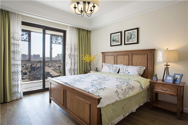 沈陽裝修公司139平米「田園風(fēng)格」裝修案例圖